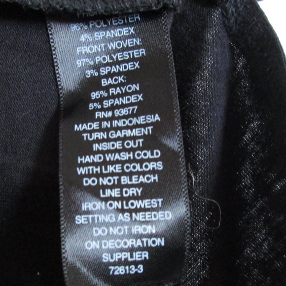 Worthington Womens Black Sequin Dress Tank Top Size L Pre-owned Great Co… - Picture 4 of 4